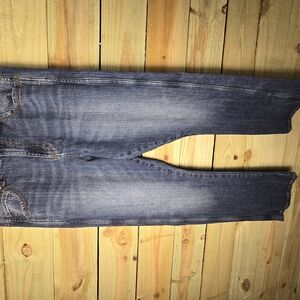 Mens Wrangler Retro 33x34 Relaxed Boot Cut Jeans